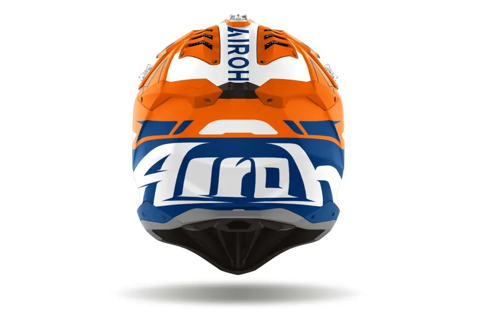 Airoh Hjälm Aviator 3 Spin Orange Fluo Matt