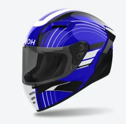 Airoh Hjälm Connor Achieve Blue Gloss