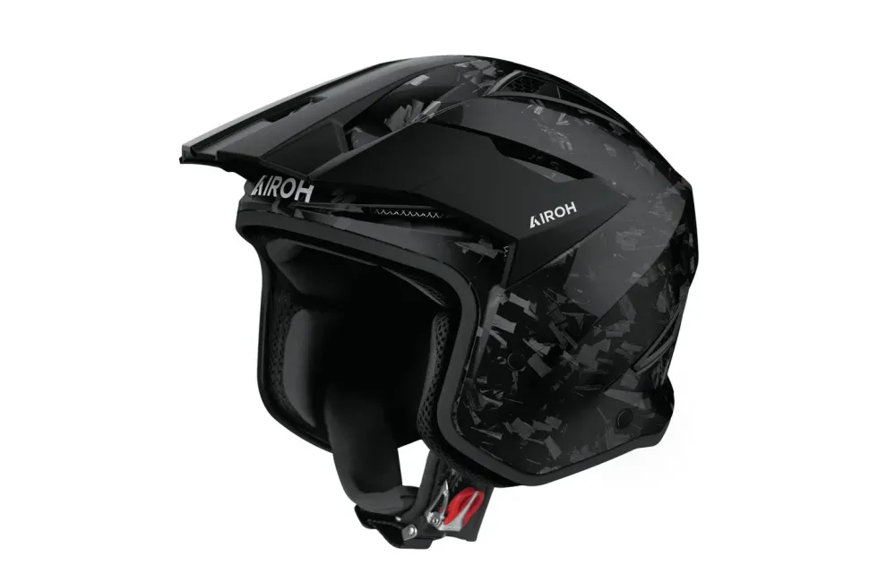 Airoh Hjälm TRR II Carbon Glansig