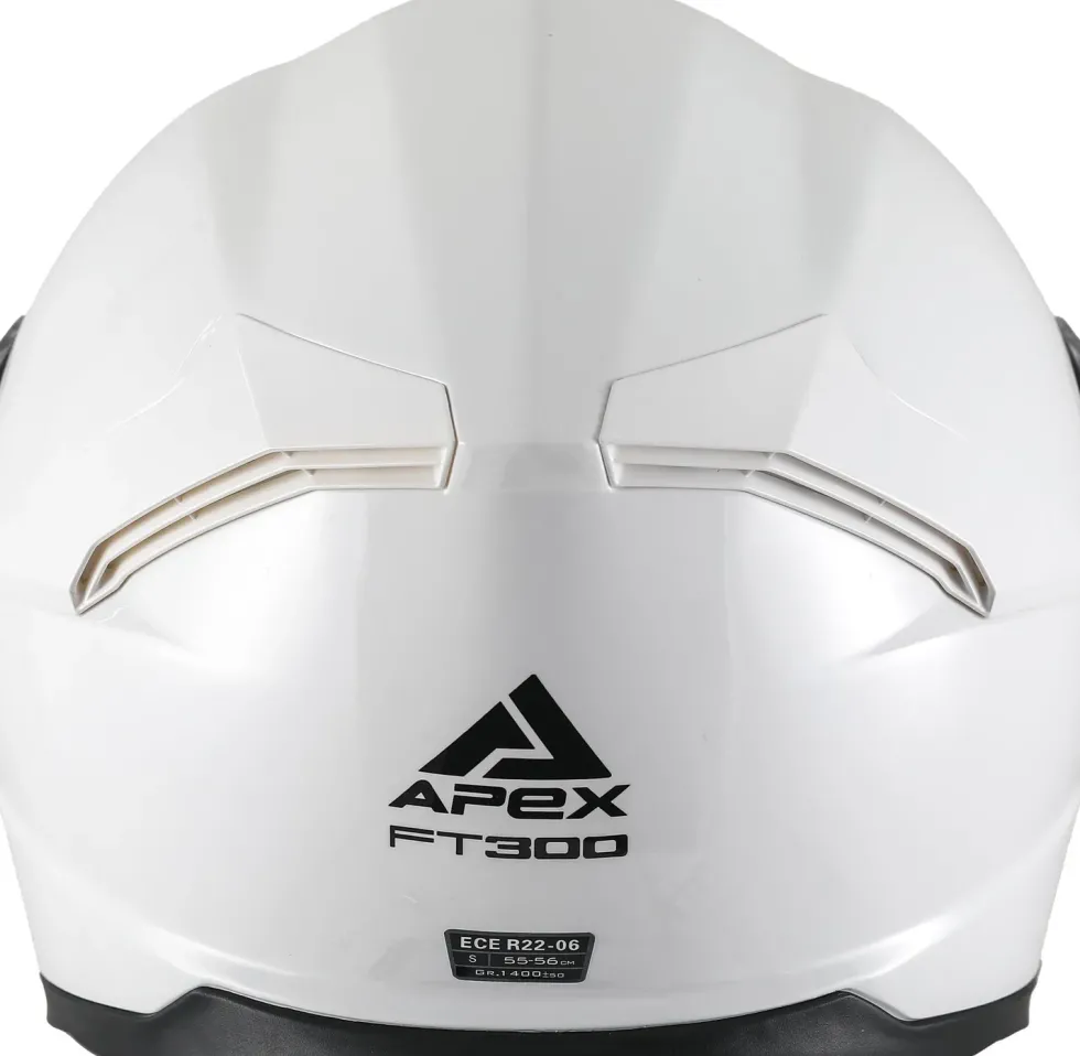 APEX Hjälm FT300 pärlvit