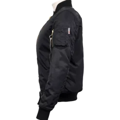 4Bikers Bad Bomber Svart Dam
