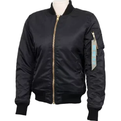 4Bikers Bad Bomber Svart Dam