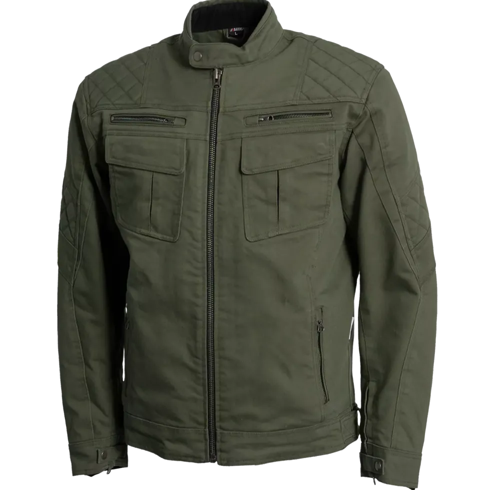 4Bikers Bruce Olive Green