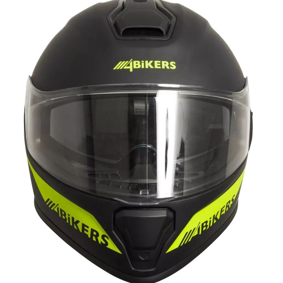 4Bikers Fibertech Matt Black Fluo
