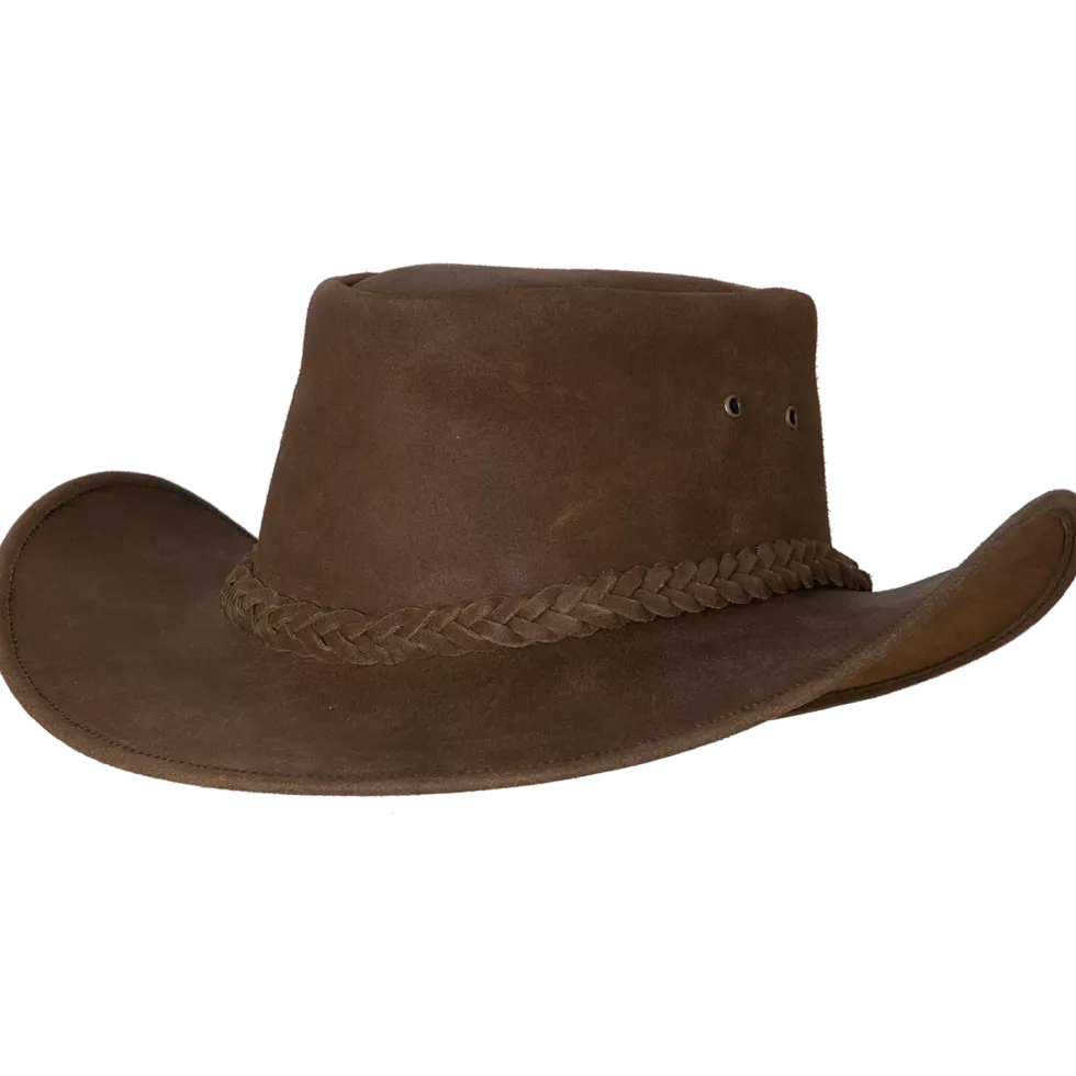 4Bikers Skinnhatt Brun