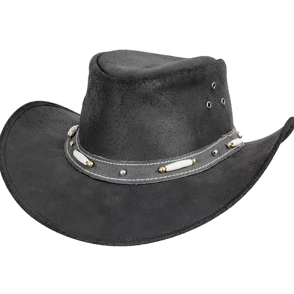4Bikers Skinnhatt Svart Oilskin