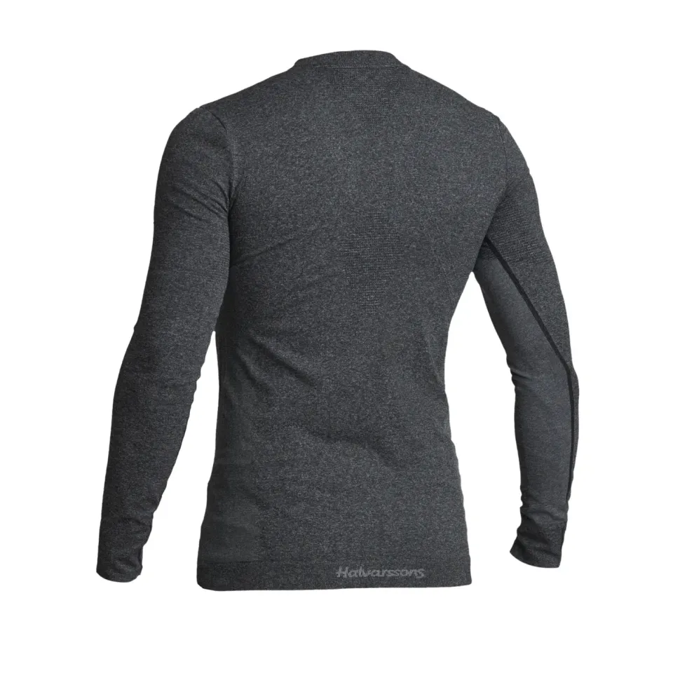 Halvarssons Tröja Core-knit Seamless Svart