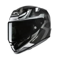HJC Hjälm RPHA 12 Carbon Xentra Svart/Vit/Grå MC5