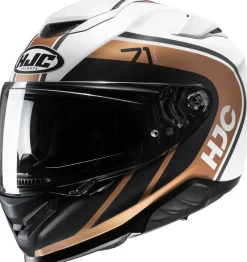 HJC Hjälm RPHA 71 Mapos Svart/Guld/Vit MC9SF