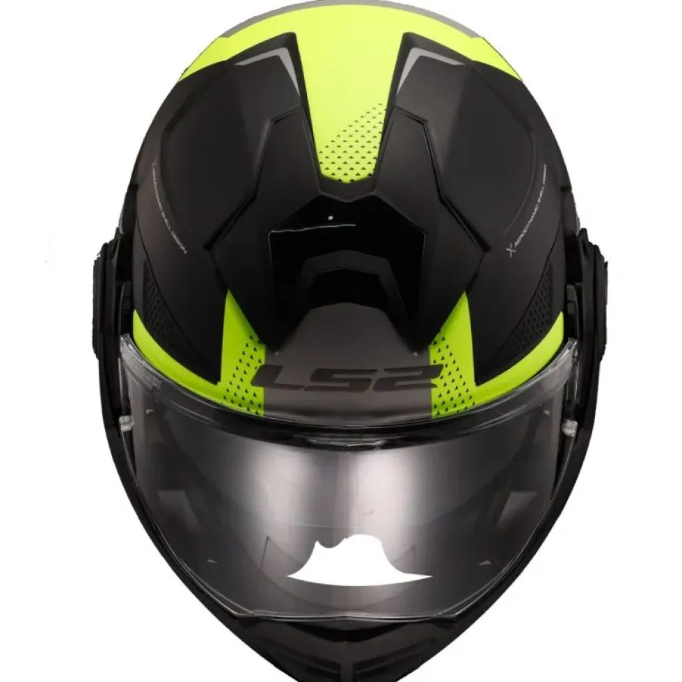 Hjälm Ls2 Ff901 Advant X Oblivion Matt Svart/Gul
