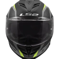 Hjälm Ls2 Ff818 Storm Iii Dynamo Svart/Gul