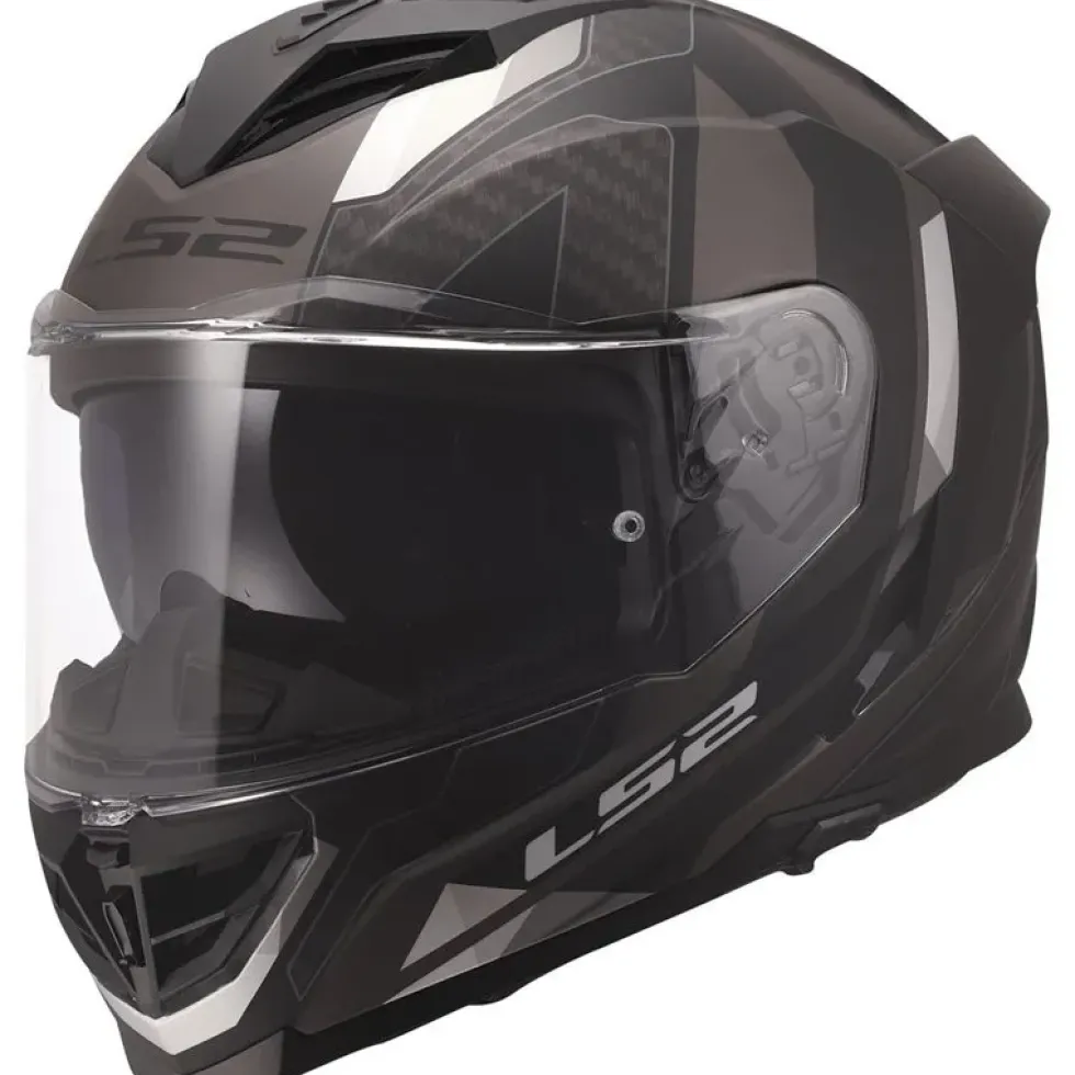Hjälm Ls2 Ff818 Storm Iii Sporty Svart/Grå