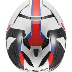 Hjälm Ls2 Ff818 Storm Iii Sporty Vit/Blå/Röd