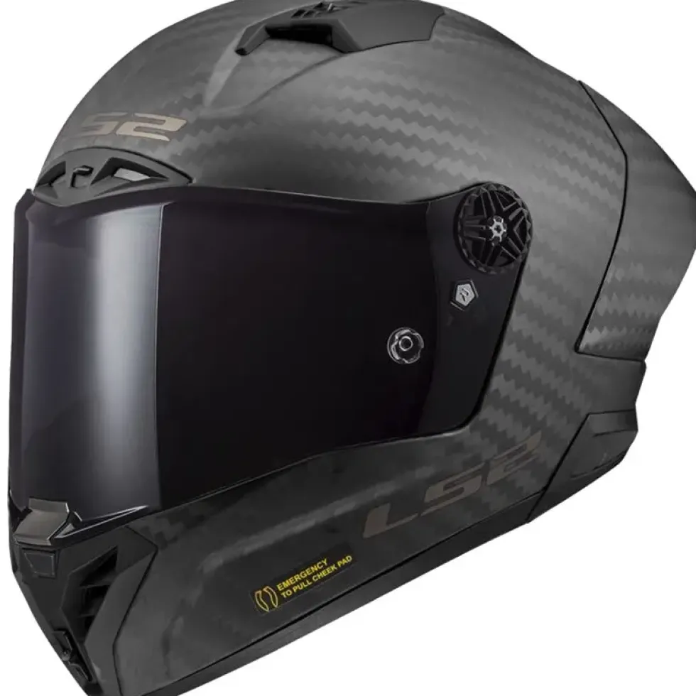 Hjälm Ls2 Ff805 Thunder Carbon Gp Aero Mattsvart