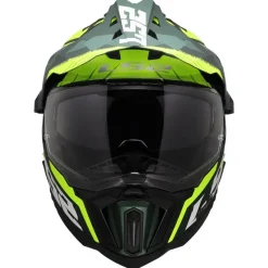 Hjälm Ls2 Mx701 Explorer Srire Grön/Gul