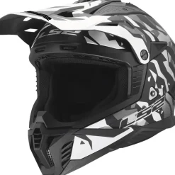 Hjälm Ls2 Mx708 Fast Ii Grotesk Svart/Grå