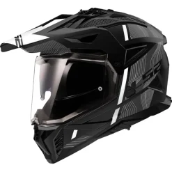 Hjälm Ls2 Mx702 Pioneer Ii Hill Matt Svart/Vit