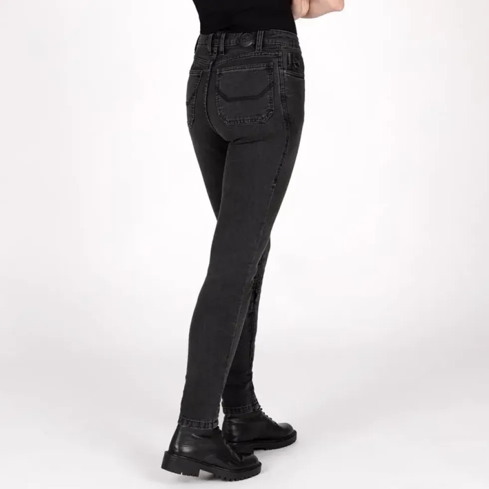 Jeans Knox Colton Skinny Dam Kolgrå