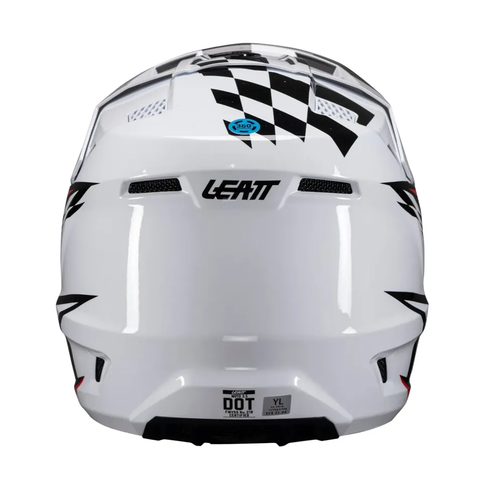 Leatt Helmet Kit Moto 3.5 Jr V25 White