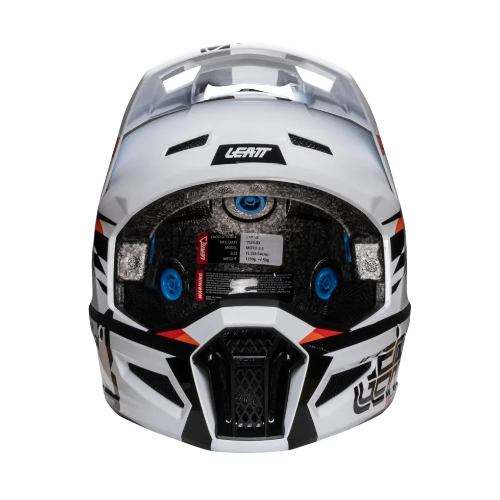 Leatt Helmet Kit Moto 3.5 Jr V25 White