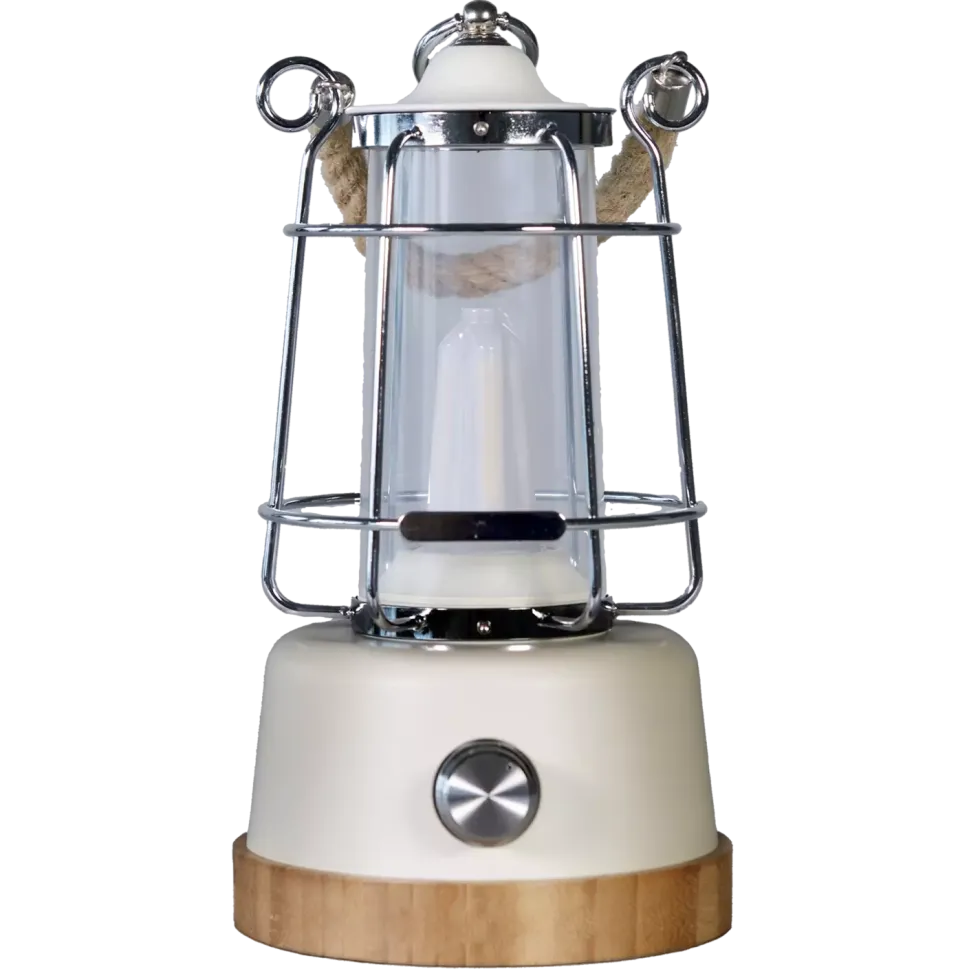 Led-Lampa Lantern Classic Vit