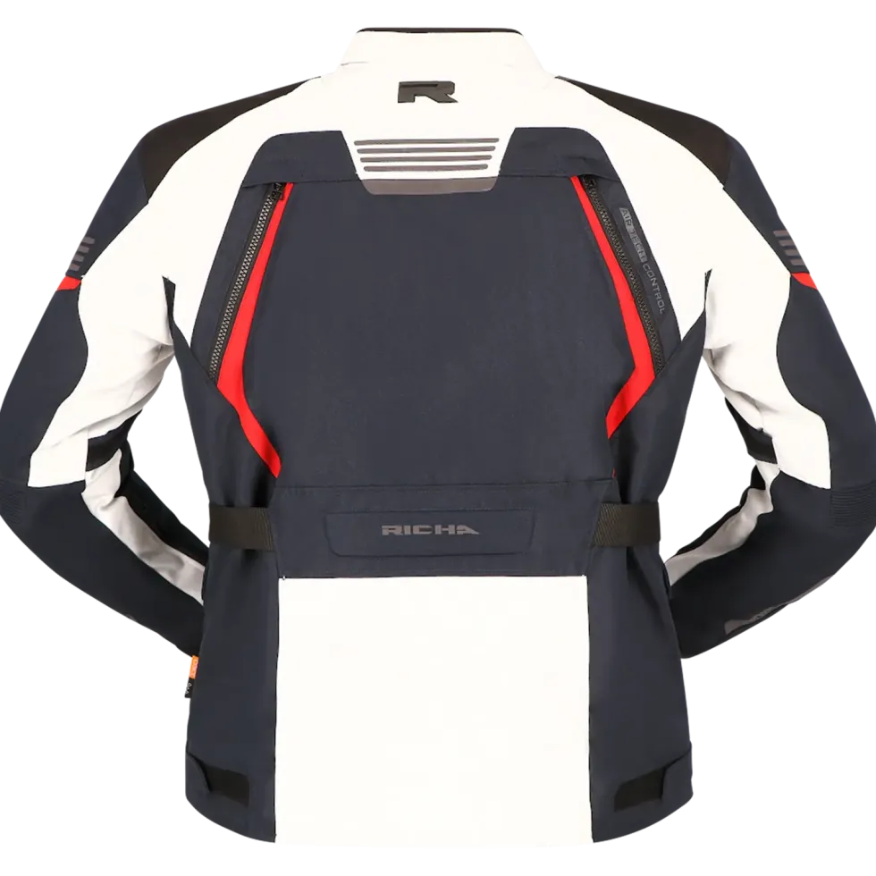 Richa Phantom 3 Jacket Navy/Light Grey/Red