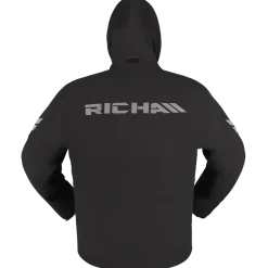 Richa Rain Stretch 2L Hoodie Black