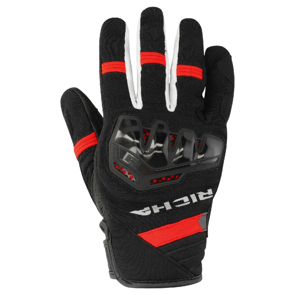 Richa Stradale Summer Gloves Black/Red