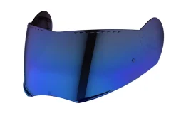 Schuberth E1 blå spegel visir, AF färdig 53-59