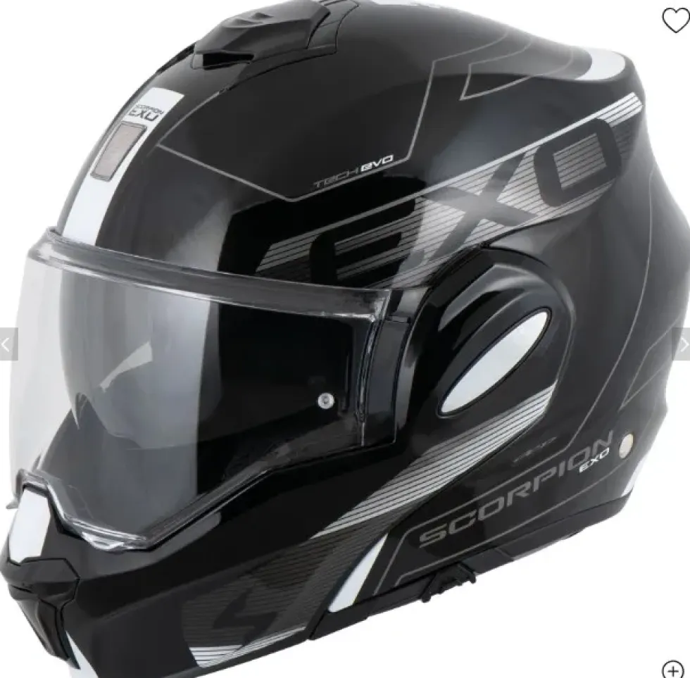 SCORPION EXO-TECH EVO TRAVELLER Black-White M