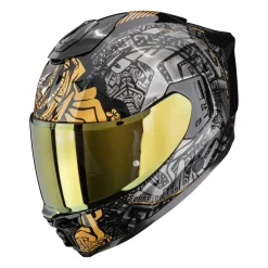SCORPION Helmet EXO-1500 AIR APUS Black-Grey-Gold