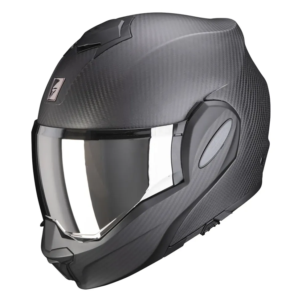 SCORPION Hjälm EXO-TECH EVO Carbon solid matt svart