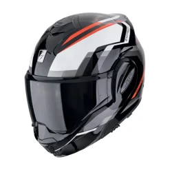 SCORPION Hjälm EXO-TECH EVO FURIO Svart-Röd