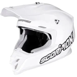 SCORPION MX Hjälm VX-16 EVO AIR Solid vit